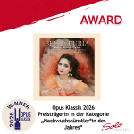 Opus Klassik 2026 Award für Shira Patchornik!